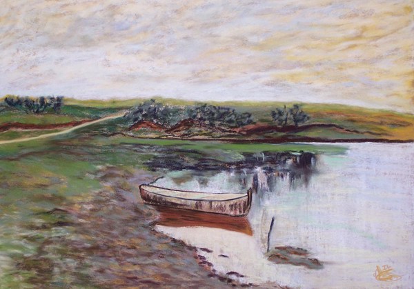 103 La Barque (50x65).jpg - Barque 3 (65x50 cm)